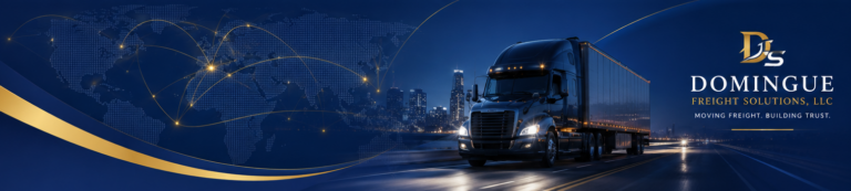 Domingue Freight Solutions dispatch branding